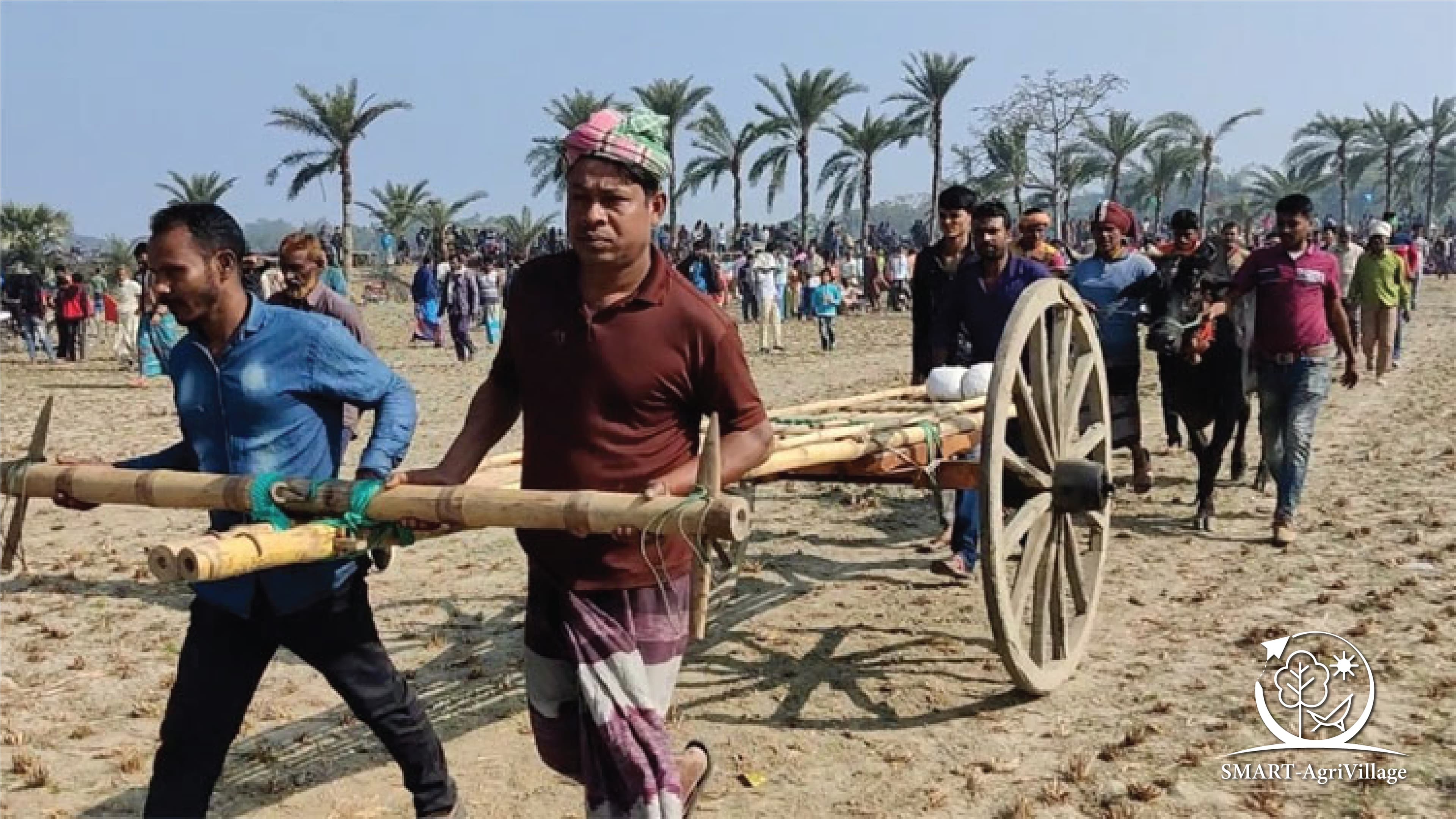 গরুর গাড়ির দৌড় প্রতিযোগিতা (Bullock Cart Race)